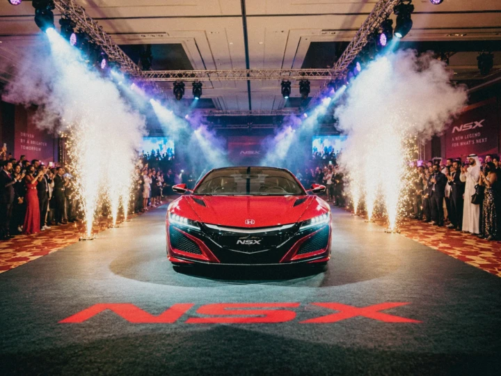 Product launch photography in Dubai capturing automotive reveals, brand activations, guests and high-impact launch moments.